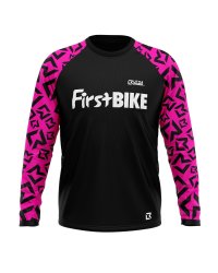 Firstbike Little Rider - Kiddies Technical Jersey - Pink - 2-3 Years