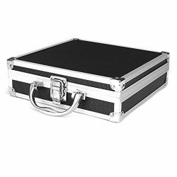 Aslion Portable Aluminium Carry Case Tool Box Storage Organizer Travel Tool Holder