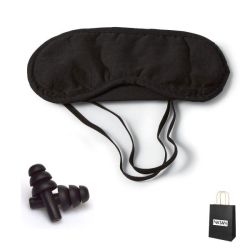 Eye Mask And Ear Plugs Relaxation Kit & Natan Gift Bag