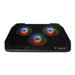 Redragon Dual USB 3 Fan Rgb Gaming Notebook Stand With Dedicated Fan And Light Controller
