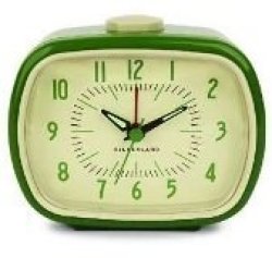 Retro Alarm Clock - Green - Min Order: 4 Units