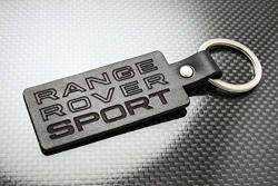 Boostnatics Handmade Leather Keychain Keyring For Range Rover Sport