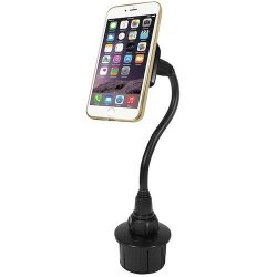 Macally Mcupmag Magnetic Car Cup Holder For Iphone smartphone - Black - New - Open Box