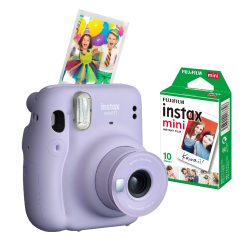 Instax MINI 11 Lilac Purple Camera & Film