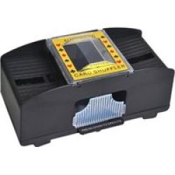 2 Decks Automatic Card Shuffler Battery Operated