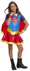 Rubie's Dc Super Hero Girls Hoodie Dress Childrens Costume Supergirl Large