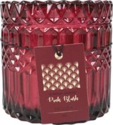 Scented Candle In Glass Holder 10.5CM - Berry And Liqueur