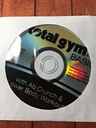 Total Gym Basic DVD With Ab Crunch & Lower Body Workout
