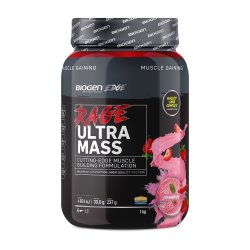 Biogen Rage Ultra Mass 1KG - Strawberry