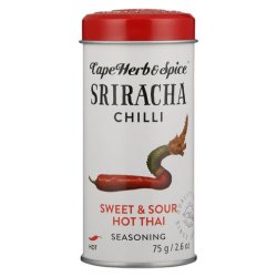 & Spice Sriracha Chilli Sweet & Sour Hot Thai Seasoning 75G