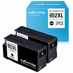 Mycartridge Re-manufactured Ink Cartridge Replacement For Hp 952XL 952 XL New Upgraded Chip 2 Black Officejet Pro 8710 8715 8720 8740 7740 8210 8730 8702 8725 8216