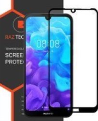 Full Cover Tempered Glass For Huawei Y5 2019 AMN-LX9 - Black