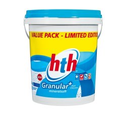 Hth 15 Kg Granular+ Mineralsoft Pool Chlorine