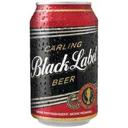 Carling Black Label Can 330ML - 12