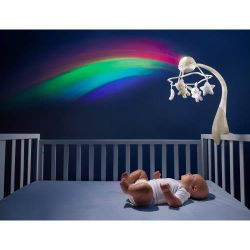 First Dreams Rainbow Cot Mobile Neutral