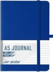 1510 A5 Journal - Ruled 192 Page Blue
