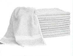 1/2 Dozen Cotton Economy Bath Towels Utility Grade 20x40 By OMNI LINENS 6 
