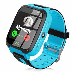 Free Sim Card Kids Smart Watch - Smart Phone Watch Call Anti-lost 1.44" Touch Screen Activity Sport Wearable Birthday Gifts For 3-12 Year Boys