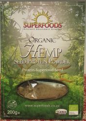 Superfoods Organic Hemp Seed Protein Powder 200g