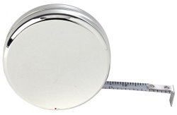 Iluv Round Tape Measure With Polished Finish
