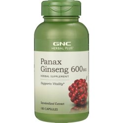 GNC Herbal Plus Panax Ginseng 100 Caps