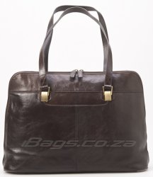 Largess Ladies Leather Laptop Bag Brown