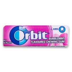 Flavoured Chewing Gum Sugar Free 14G - Spearmint