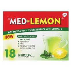 Menthol Hot Medication For Colds & Flu 18S