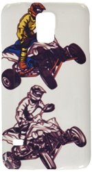 Coloring Book Atv Moto Rider Cartoon Character Cell Phone Cover Case Samsung S5
