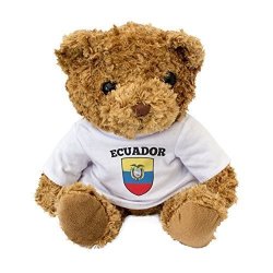 New - Ecuador Flag Teddy Bear - Cute And Cuddly - Ecuadorian Fan Gift Present