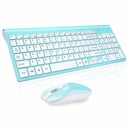 compact wireless keyboard and mouse combo