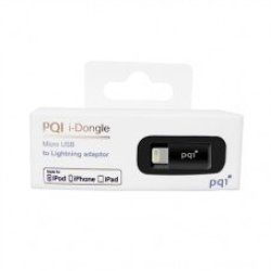 PQI Idongle Black Micro-usb To Lightning Adapter