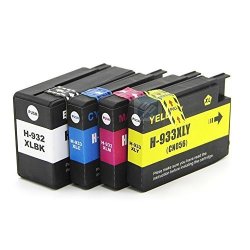 Up Compatible For Hp 932 933 Ink Cartridges 932XL 933XL Officejet 6100 6600 6700 7110 7610 7612 HP932 HP933 Printer With Chips