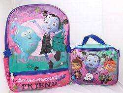 Vampirina Disney Girls School Backpack Lunch Box Combo Set
