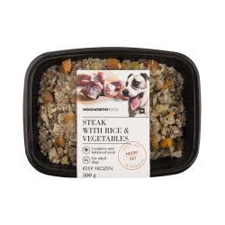 Fresh Pet Frozen Beef Rice And Vegetables For Adult Dogs 500 G