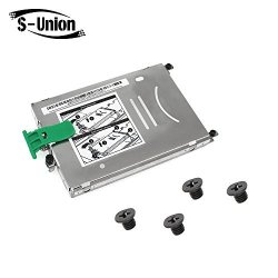 S-union New Hard Drive Hdd Caddy Enclosure For Hp Zbook 15 Zbook 17 Laptop AM0TJ000700 4 Screws Included