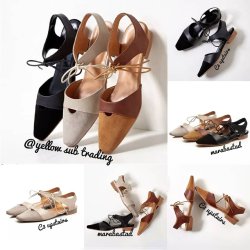Lace-up Flatt Shoes - Brown 3