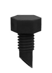 Irrigation Micro Screw End Plug Ideal 4MM 5 Per Pack