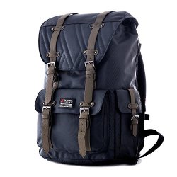 Olympia "hopkins" 18" Laptop Backpack Computer Bag In Navy