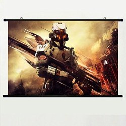 Wall Scroll Poster With Killzone Shadow Fall Helghast Abstract Sony Computer Entertainment Killzone Guerrilla Games Playstation Home Decor Wall Posters Fabric Painting 23.6 X 15.7 Inch