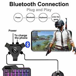 Alician Pubg Mobile Gamepad Controller Gaming Keyboard Mouse Converter For Android Phone To PC Bluetooth Adapter Android Apple Universal