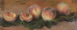 CaylayBrady 'claude Monet - Peaches 1882' Oil Painting 10X26 Inch 25X65 Cm Printed On High Quality Polyster Canvas This Vivid Art Decorative Canvas Prints