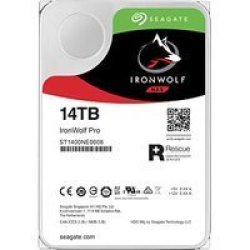 Seagate Ironwolf Pro 3.5 SATA HDD Nas Drives - 5 Year Warranty - 14TB