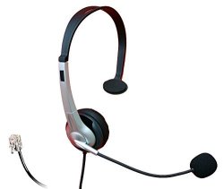 4CALL K163MC Corded Rj Telephone Headset Mono With Noise Canceling MIC For Aastra Shoretel Nortel Cisco E20 Polycom 335 VVX400 Digium D40 D70 Altigen