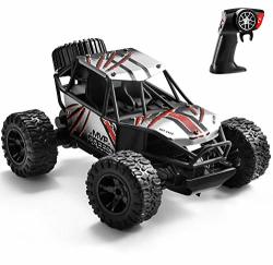 Tafulor Rc Cars For Boys Age 8-12 High Speed Remote Control Car 2.4 Ghz Aluminium Alloy Off Road Monster Trucks With Two Rechargeable Batteries