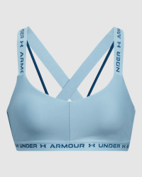 Under Armour Women's Crossback Low Sports Bra - Blizzard varsity Blue