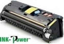 Inkpower Generic For HP122A Laserjet 2550L 2550LN 2550N 2820 2840 3000 Yellow Toner Cartridge Retail Box