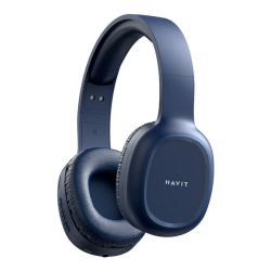 Havit - H2590BT Pro - Over-ear Wireless Headphones With Microphone - Blue