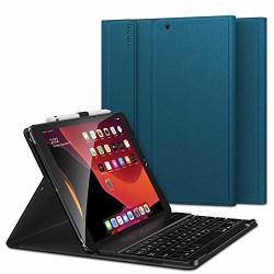 Infiland Ipad 10.2 Inch 2019 Keyboard Stand Case With Bluetooth Keyboard Fit Apple Ipad 7TH Generation 10.2 Inch 2019 Released