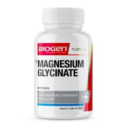 Biogen Platinum Biogen Magnesium Glycinate 60 Tablets